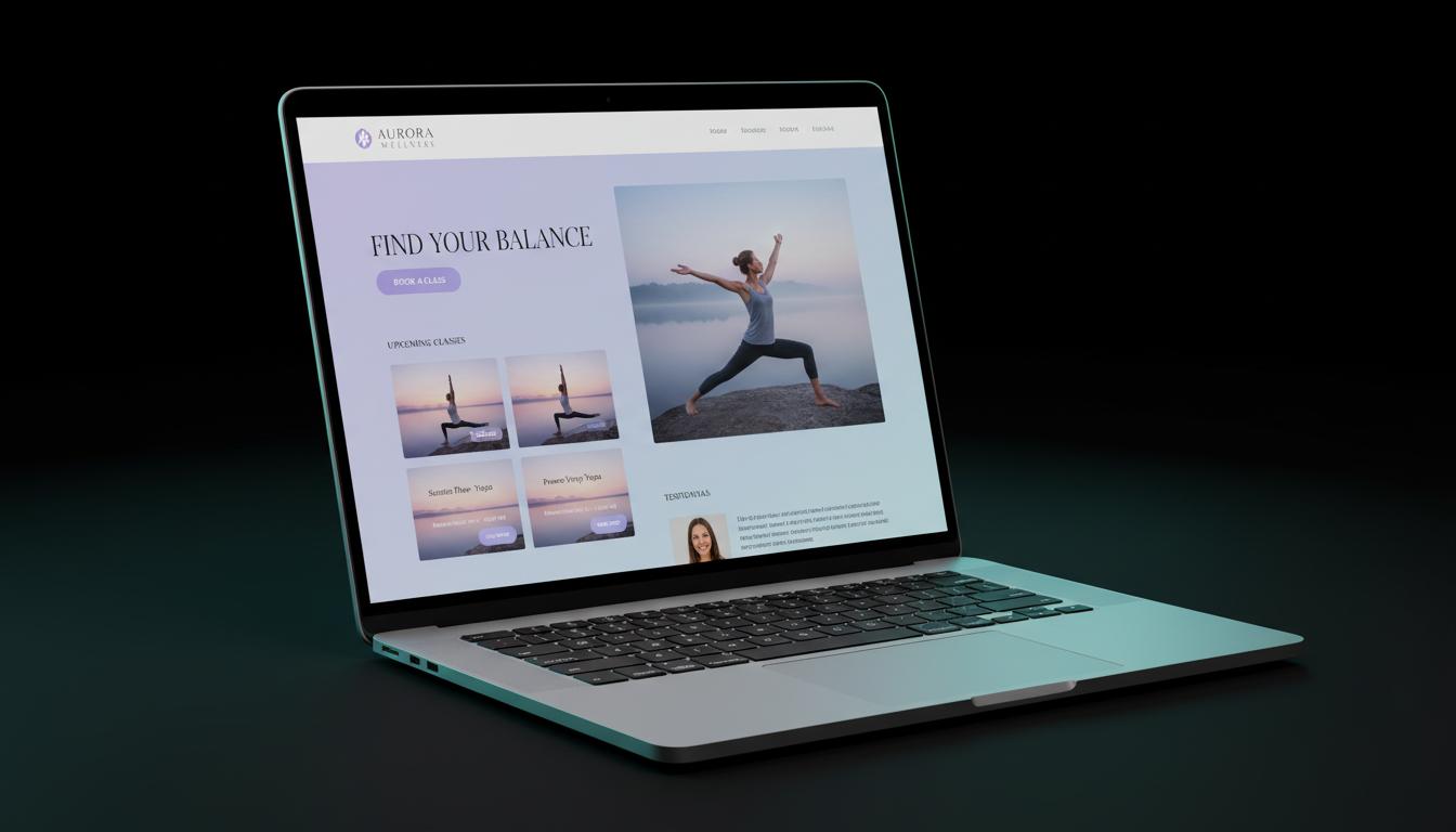 Example: Local Service Website